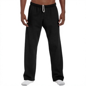 Pantalon de jogging décontracté en toile pour homme, taille mi-haute, anti-boulochage, avec cordon de serrage, style jeune et tendance, service OEM, prix de gros - Product Image 4