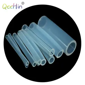 Customize various sizes platinum cured stable flow 40mm silicon tube clear silicone tubing