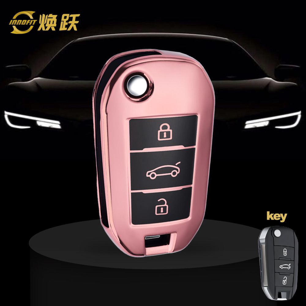 PUB1T1-Style colle noire-Placage or rose