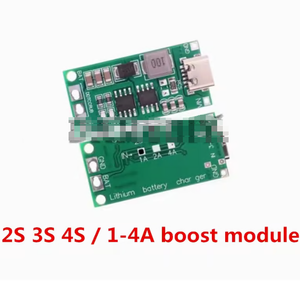 Cargador de Baterías Multi-Cell 2S/3S/4S Tipo-C Boost LiPo/Li-Ion 18650 con Elevador de Voltaje de 8.4V-18.8V - Product Image 2