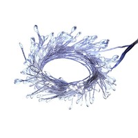 Guirlande lumineuse LED en fil de cuivre pour feux d'artifice, intérieur, IP44, fonctionnant sur piles, USB, à intensité variable, pour Noël, fêtes, décorations festives, vente en gros