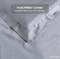 Ensemble de literie en tissu Tencel Lyocell 100% OEKO-TEX, housse de couette, drap de lit, ensemble de literie pour lit king-size