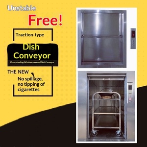 Máquina de transferencia de alimentos, suministro de fábrica, escalera de alimentos de 23 pisos para hotel, escalera de tracción para cantina, escalera de suministros, escalera para alimentos de segundo piso de restaurante - Product Image 1