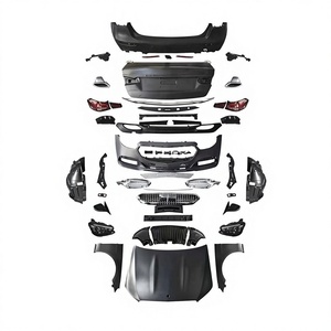 Kit de modification pour Mercedes-Benz Classe E W212 (modèles 2009-2015) : Amélioration W213 (ancien vers nouveau) avec emblème vertical <span class=keywords><strong>AMG</strong></span> Maybach en PP - Product Image 1