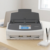 Scanner WiFi A4 Duplex IX1600 40ppm 80ipm Double CIS 600dpi USB 3.2 Blanc pour la maison et le bureau