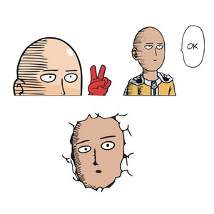 6 Styles d'autocollants de dessin animé <span class=keywords><strong>One</strong></span> <span class=keywords><strong>Punch</strong></span> <span class=keywords><strong>Man</strong></span> Saitama pour rétroviseur de voiture, autocollants pour fenêtre, autocollants animés pour animaux de compagnie - Product Image 1