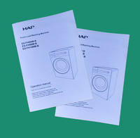 Brochure d'instructions et manuel d'utilisation personnalisés à bas prix, reliés par agrafes, imprimés en offset pour les produits