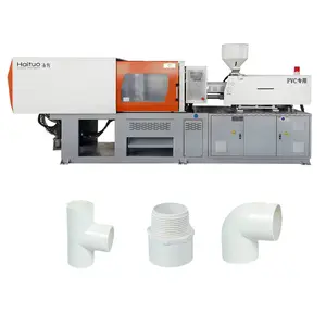 HAITUO HTF-300/PVC plastic injection pvc pipe fitting injection molding machine pvc mould making machine