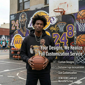 Fabricante de Sudaderas con Capucha Personalizadas al por Mayor, <span class=keywords><strong>Sudadera</strong></span> con Capucha de Jacquard Tejido, Estilo Urbano, Vintage, Oversize - Product Image 2