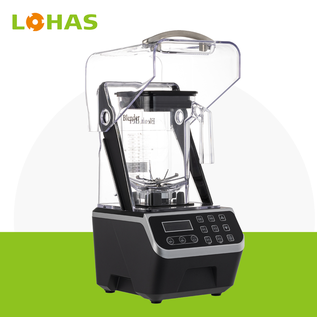 Lohas Commercial Heavy-Duty High-Speed Blender 3-in-1 Food Processor Noiseless Professional Commercial Kitchen Machine