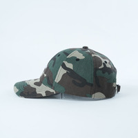 Yukaihe Fabrikant Camo Low Profile Custom Geborduurde Logo Pet met Katoen, Verstelbaar, Buitensport Pet voor Heren en Dames