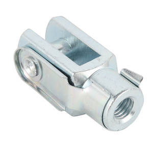 Connecteur en Y à dégagement rapide en acier galvanisé DIN71752, toutes tailles M6 à M12, pour vérin pneumatique et vérin à gaz - Product Image 4