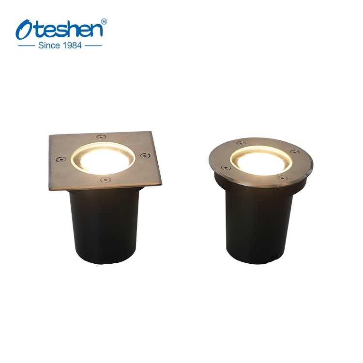 Регулируемый подземный ступенчатый светильник GU10 MR16 ip67,, уличная Напольная Лампа, сотовый корпус для подъездной дорожки, ландшафта, дорожек