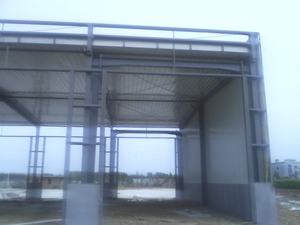 Bâtiments d'entrepôt préfabriqués de style industriel en structure <span class=keywords><strong>métallique</strong></span> modulaire personnalisée en usine - Product Image 4