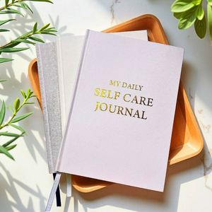 High Quality A5 Hardcover Notebook for Daily Self Care Gratitude <b>Journal</b> Perfect Binding No Date Gift with Custom Logo - Product Image 1