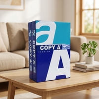 Papier A4 pour copie, 500 feuilles, 210x297mm, 70g/m², 75g/m², 80g/m², blanc lisse, 100% pâte de bois vierge
