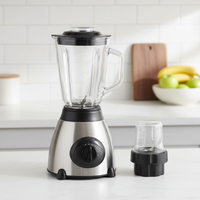Blender et presse-agrumes professionnel 2 en 1 |   Batteur sur socle Silver Crest |   Machine de transformation des aliments et des jus de fruits pour la maison