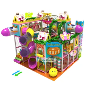 Soft Play Indoor Speeltuin Kind Softplay Apparatuur Pretpark Met Trampoline Park Ninja Warrior Hindernisbaan