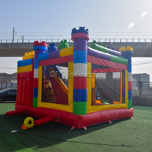 Bán Hot lâu đài Đảng Inflatable thư bị trả lại Nhà trượt Bouncer bên cho thuê Inflatable <span class=keywords><strong>Trampoline</strong></span> trượt - Product Image 3