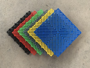 Tapetes Modulares Encajables para Piso de Garaje para Lavado de Autos y Talleres de Detallado Automotriz, Resistentes - Product Image 5