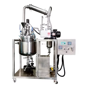 Moteur de mélange sous vide à double chauffage bibo 20L en acier inoxydable SUS316L pour composants d'engrenages de machines alimentaires et chimiques - Product Image 1