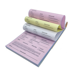 Carnet de commandes et de reçus de caisse avec 50 pages intérieures autocopiantes en 2 feuillets, blanches et <span class=keywords><strong>jaune</strong></span> canari - Product Image 4