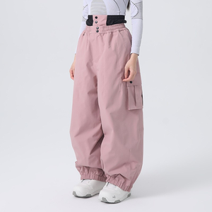 Pantalons de <span class=keywords><strong>snowboard</strong></span> imperméables et coupe-vent à coupe décontractée pour hommes et femmes, vêtements de ski d'hiver thermiques pour l'extérieur - Product Image 5
