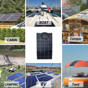 Sunfield Pliable Sunpower Haute Efficacité Retour Contact 120W 130Wp <span class=keywords><strong>150w</strong></span> ETFE Panneaux Solaires Semi Flexibles <span class=keywords><strong>pour</strong></span> Bateau RVs Voitures de Golf - Product Image 6