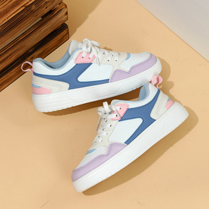 Zapatillas de plataforma estilo baloncesto para mujer, con aumento de altura, de la fábrica de Wenzhou, calzado deportivo informal para mujer - Product Image 2
