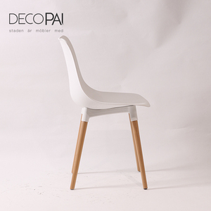 Nórdicos de plástico PP asiento de madera de <span class=keywords><strong>haya</strong></span> silla Silla de comedor - Product Image 3