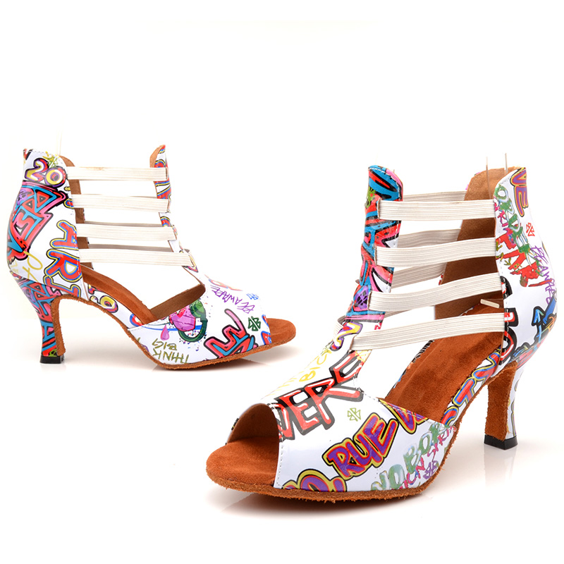 Wholesale Women's Latin Dance Shoes Girls Salsa Tango Shoes Ballroom Dancing Shoes