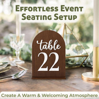 Numéros de table de mariage rustiques personnalisés, panneaux de table en bois pour réception, arrangement des places pour la cérémonie, décoration de table, numéros de table S