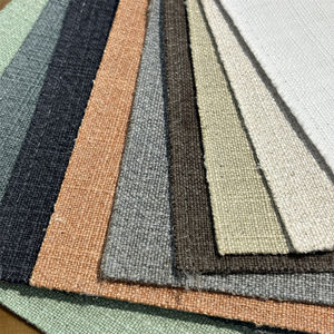 85% algodón 15% Lino Factory Outlet cama de lujo envoltura taburete tela zapato taburete otomano sala de estar piso sofá tela oportunidad - Product Image 3