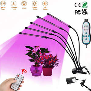 Vente <span class=keywords><strong>en</strong></span> gros <span class=keywords><strong>de</strong></span> lampes <span class=keywords><strong>de</strong></span> culture <span class=keywords><strong>de</strong></span> plantes <span class=keywords><strong>en</strong></span> <span class=keywords><strong>pot</strong></span> <span class=keywords><strong>de</strong></span> corail LED à spectre complet, à installation unique, USB 5V, 1/2/3/4 têtes, 15W 30W - Product Image 2