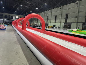 Cheap Price Custom Commercial Kids <strong>Inflatable</strong> Water <strong>Slides</strong> Backyard Cheap <strong>50m</strong> <strong>Inflatable</strong> <strong>slip</strong> <strong>and</strong> <strong>Slide</strong> with Pool - Product Image 5