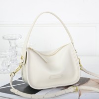 Sacs fourre-tout décontractés en cuir véritable de luxe tendance 2026 pour femmes, grandes marques, avec fermoir vintage, fermeture éclair durable, imperméables, couleur unie, 1L