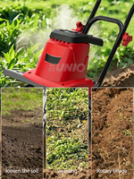 Mini-motoculteur rotatif haute efficacité pour le désherbage et le labour des terres agricoles
