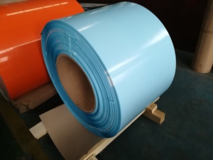 La película Azul aislado <span class=keywords><strong>de</strong></span> bobina <span class=keywords><strong>de</strong></span> <span class=keywords><strong>aluminio</strong></span> bobina canalón 400 mm polysurlyn <span class=keywords><strong>de</strong></span> <span class=keywords><strong>aluminio</strong></span> ruido barrera - Product Image 2