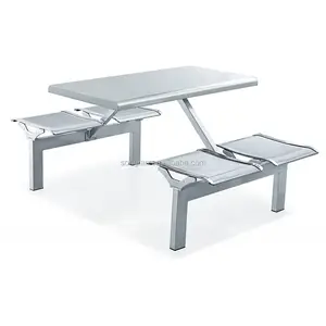2023 paslanmaz mutfak masa 4 koltuk restoran ev ve çelik ayak yemek sandalyeleri sandalye seti modern yemek odası masa için