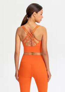 Set Reggiseno Sportivo e Leggings da Palestra per Donna, 21 Colori Solidi, Taglie Forti, Motivo a Quadri, Abbigliamento Traspirante per <span class=keywords><strong>Fitness</strong></span>, Allenamento e Yoga - Product Image 5