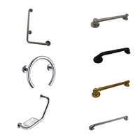 Barre d'appui murale de 24 pouces pour salle de bain, en acier inoxydable brossé nickel, moderne, sécurisée et écologique, pour toilettes, baignoire et douche