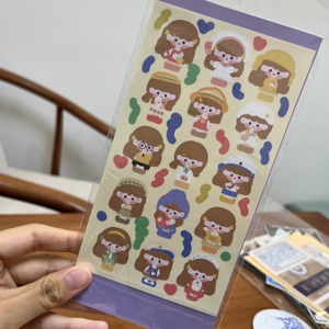 Autocollants Kawaii personnalisés, impression de motifs <span class=keywords><strong>japonais</strong></span>, autocollants en vinyle découpés à la forme d'animaux et de nourriture mignons pour agenda, carnet, artisanat - Product Image 2