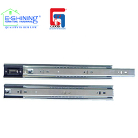 Glissière de tiroir à fermeture automatique à 3 niveaux GOOD 45 mm à extension complète pour armoires de cuisine, camping-cars et salles de sport