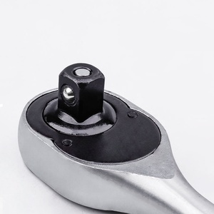 Jeu de clés à cliquet à douille de 1/2'' 12 pièces, acier au chrome-vanadium, outil de réparation automobile domestique à commande manuelle, kit d'outils pour projets de bricolage - Product Image 6