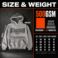 Hoodie Pria Bordir Custom Distressed Double Hood Vintage Washed Grey Oversized Heavyweight Cotton Fleece Streetwear Retro Ripped