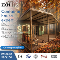 Casa Contenedor Modular Impermeable y Plegable con Certificación CE, Casas Armables en Contenedor