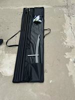 Drapeau de plage personnalisé avec logo promotionnel, bannière publicitaire extérieure en polyester et kit de mât de drapeau en fibre de verre