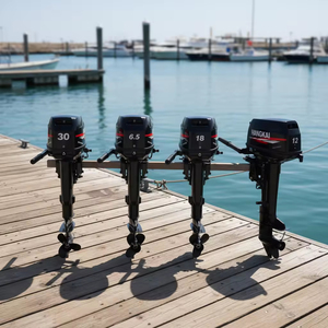 Moteur 4 temps 30 CV économique et neuf, refroidi par eau, pour bateau, kayak, annexe - Product Image 2