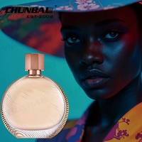Pompe à parfum en verre de haute qualité à fond épais pour flacon de parfum de forme spécifique avec volume et emballage personnalisables