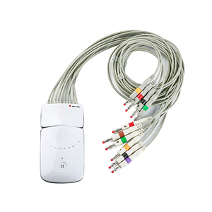 2024 phiên bản mới thông minh ECG thiết bị kết nối bluetooth cho IOS điện thoại di động đầy màu sắc Ghi - Product Image 4